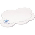 4" X 6" Die Cut Adhesive Notepad - Cloud